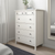 HEMNES 6-drawer chest, white stain, 42 1/2x51 5/8 " HEMNES 6-drawer chest, white stain, 42 1/2x51 5/8 "