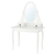 HEMNES Dressing table with mirror, white, 39 3/8x19 5/8 " HEMNES Dressing table with mirror, white, 39 3/8x19 5/8 "