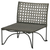 JUTHOLMEN One-seat section, outdoor, dark gray-brown JUTHOLMEN One-seat section, outdoor, dark gray-brown
