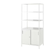 TROTTEN Cabinet with sliding doors, white, TROTTEN Cabinet with sliding doors, white,