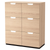 GALANT Storage combination with filing, white stained oak veneer, GALANT Storage combination with filing, white stained oak veneer,