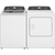 Whirlpool 4.7-4.8 CuFt Top Load Washer with the 7.0 CuFt Front Load Electric Dryer with AutoDryâ„¢ in White Whirlpool 4.7-4.8 CuFt Top Load Washer with the 7.0 CuFt Front Load Electric Dryer with AutoDryâ„¢ in White