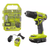 RYOBI ONE+ 18V Cordless 3/8 in. Drill/Driver Kit with 1.5 Ah Battery, Charger, and Drill and Impact Drive Kit (40-Piece) RYOBI ONE+ 18V Cordless 3/8 in. Drill/Driver Kit with 1.5 Ah Battery, Charger, and Drill and Impact Drive Kit (40-Piece)