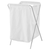 JÃ„LL Laundry bag with stand, white, 18 gallon