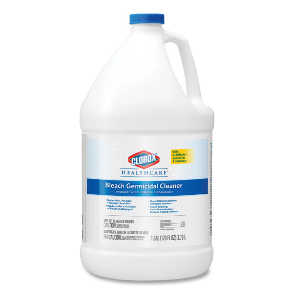 Clorox Healthcare Bleach Germicidal Cleaner Refill, 128 fl oz