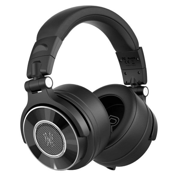 OneOdio Recording Studio Wired Over Ear Headphones Monitor 60 -Hi-Res Audio 6.35mm (1/4") Adapter for Tracking Mixing DJ Mastering Broadcast-Black.