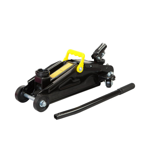 Black Jack 2 Ton Trolley Jack with 360 Rotation Handle Black, T82016W
