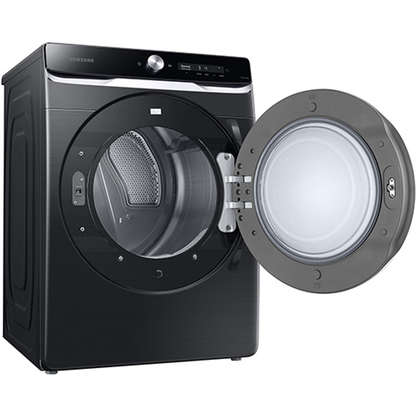 7.5 CuFt Smart Dial Super Speed Electric Dryer In Brushed Black