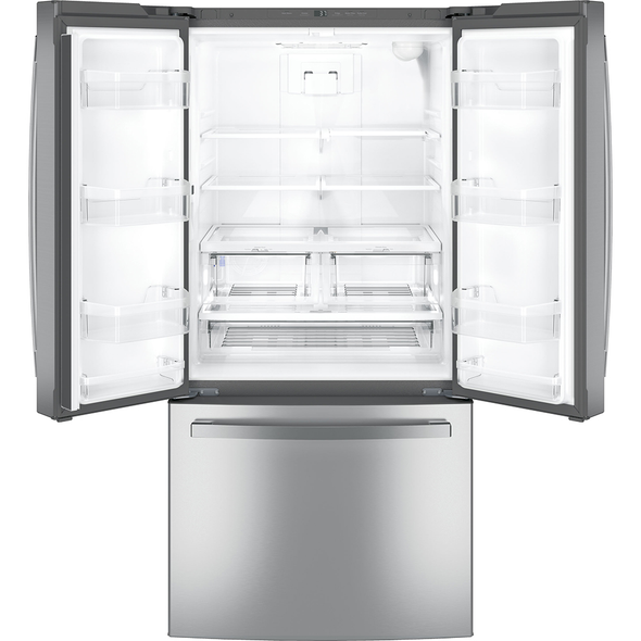 24.7 CuFt French Door Refrigerator In Fingerprint Resistant Stainless Steel With Internal Water Dispenser