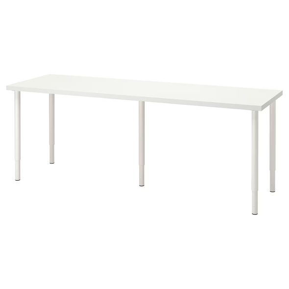 LAGKAPTEN / OLOV Desk, white,