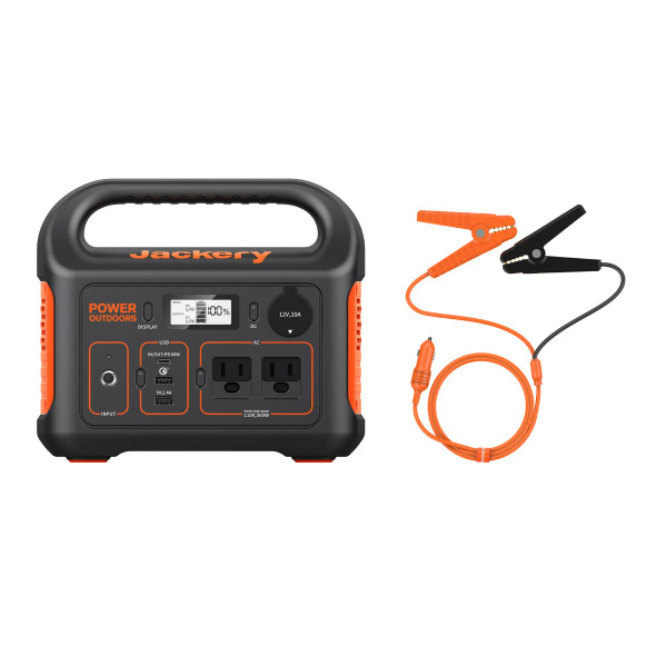 Jackery Explorer 290 Plus Portable Power Station 293Wh with Automotive Jump Starter Cable