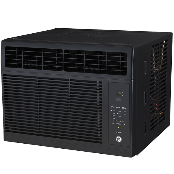 GE 5050 BTU 115 Volt 11.0 CEER Window Cool Only Air Conditioner in Black