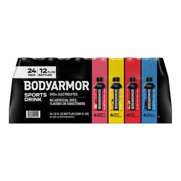 BODYARMOR Sports Drink Variety Pack (12 fl. oz., 24 pk.) BODYARMOR Sports Drink Variety Pack (12 fl. oz., 24 pk.)