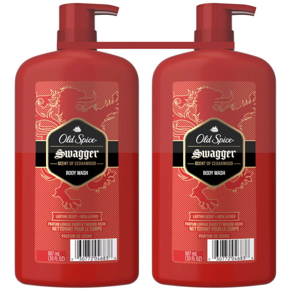 Old Spice Swagger Body Wash, 2 pk.