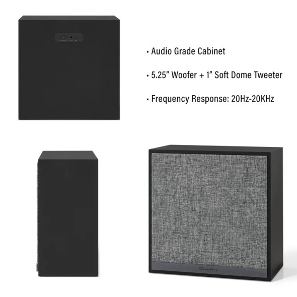 Crosley Electronics Cadence Cube Speaker in Black