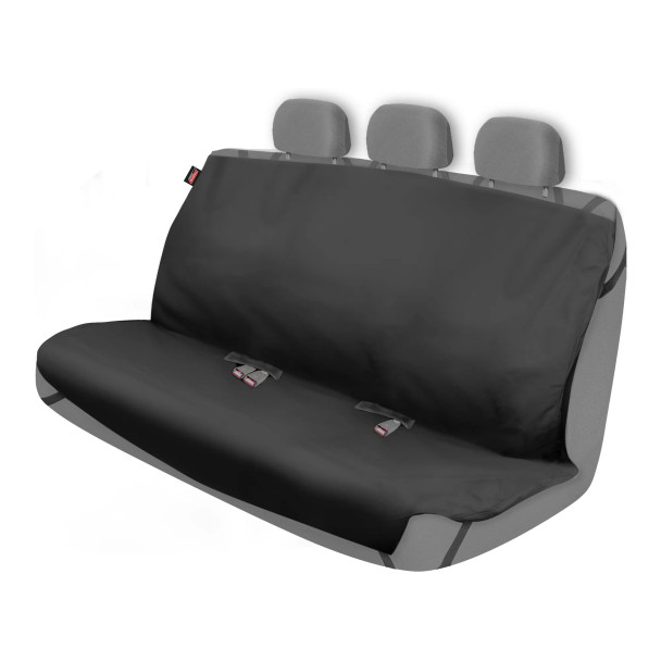Genuine Dickies 1 Piece Repreve Rear Car Seat Cover and Protector Black, 43164WDI