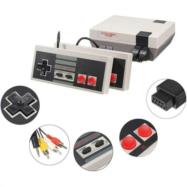 Sofia Play Classic Mini Console, Built-in with 620 Classic Games