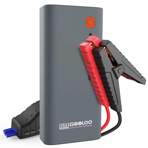 GOOLOO Jump Starter,1200A Peak 12V Car Jump Box(Up to 7L Gas and 5.5L Diesel Engines),Supersafe Portable Auto Battery Booster Pack with Wall Charger