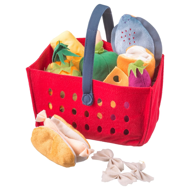 LÅTSAS 11-piece shopping basket set