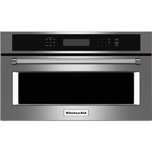 KitchenAid 27" Stainless Steel Built-In Wall Microwave Oven