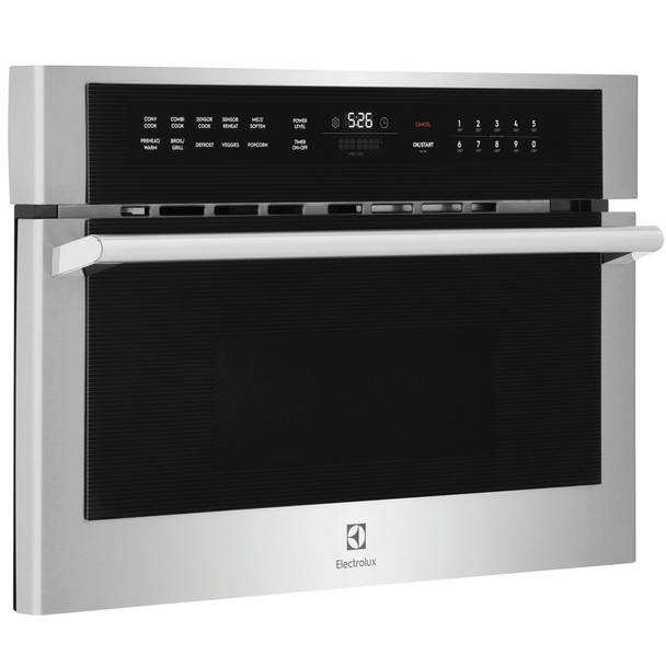 Electrolux 30" Built-In Microwave in Stainless Steel with Drop-Down Door