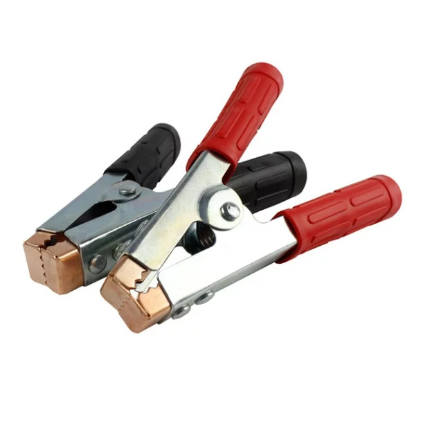 Car Elements Heavy Duty 1000A Jumper Cable Clamp Clip Booster Electrical Red and Black 2pcs