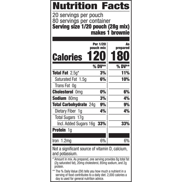 Betty Crocker Hershey’s Fudge Brownie Mix, Triple Chocolate (20 oz., 4 pk.)