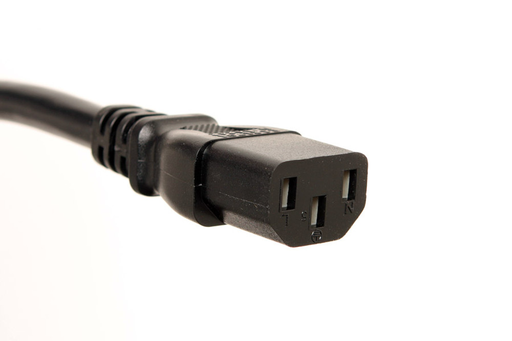 Cable - IEC Power Cord for Bass Amps - 6 ft.