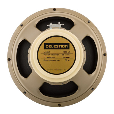 Celestion Creamback G12M 65W 12 Inch 16 Ohm Speaker - Rear - Part # 767428