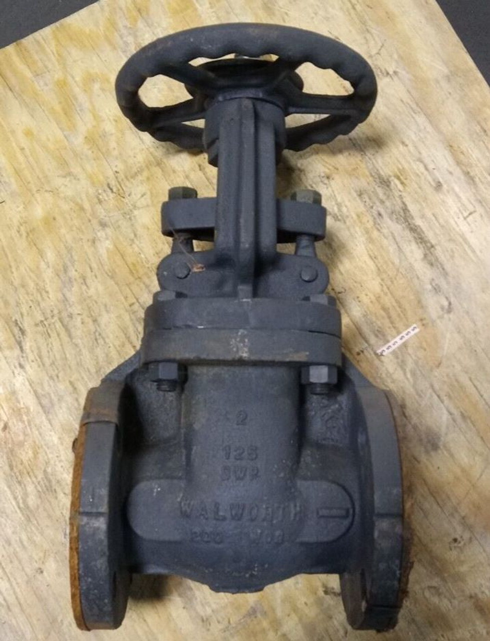 NEW WALWORTH 2" MANUAL GATE VALVE FLANGED 125 SWP 200 WOG FIG. W726F