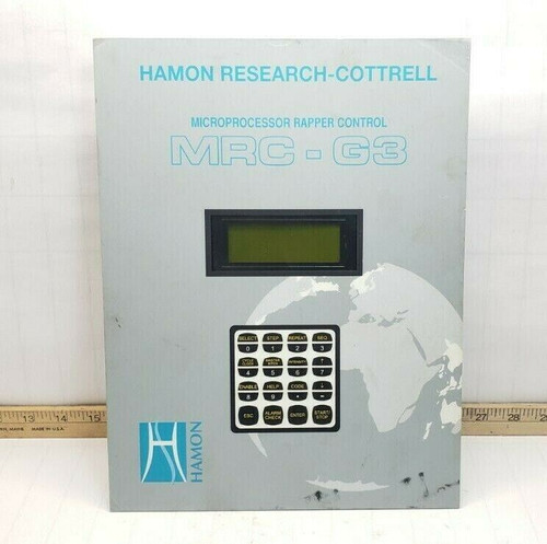 HAMON RESEARCH-COTTRELL MICROPROCESSOR RAPPER CONTROL 120 VAC MRC-G3 212841-B