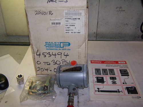 NEW BAILEY ABSOLUTE PRESSURE TRANSMITTER PTSPAE1100B210B