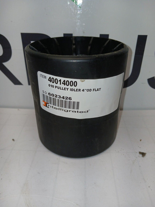 NEW INTELLIGRATED 40014000 610 PULLEY IDLER 4"\PD FLAT