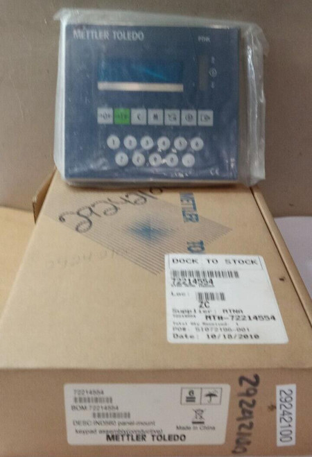 NEW METTLER TOLEDO PTHK PANTHER PLUS PANEL-MOUNT KEYPAD ASSEMBLY