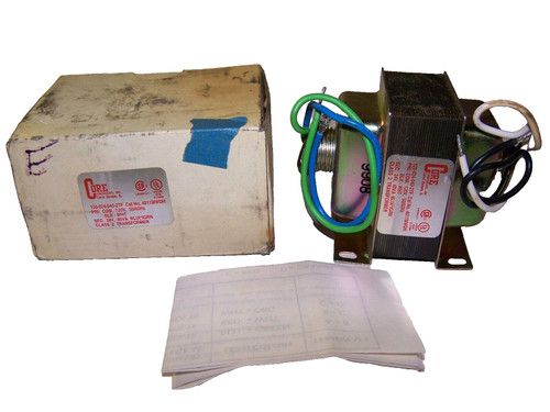 NEW CORE COMPONENTS CLASS 2 TRANSFORMER PRI 120V SEC 24V, 40VA 4011MWDH