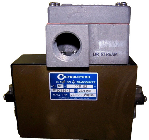 CONTROLOTRON CLAMP ON TRANSDUCER 3/4" NPT 481 NH-SS8.02