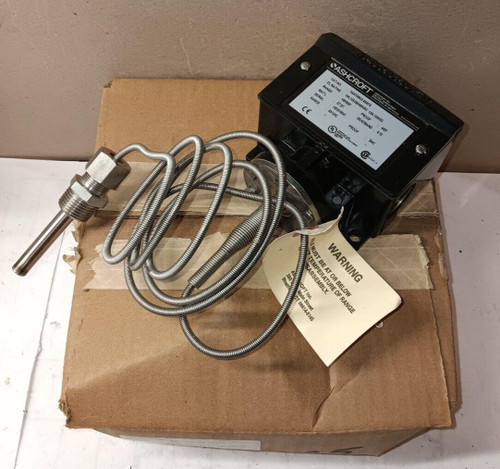 NEW ASHCROFT T424T05030XBXFS TEMPERATURE CONTROL SWITCH 15 AMP 480 VAC 125 VDC