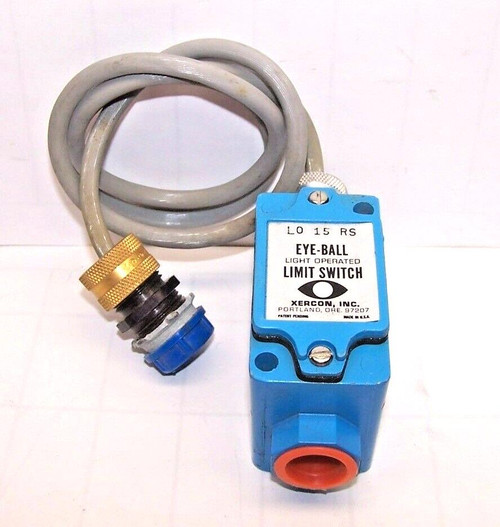 New Xercon Eye-Ball Light Operated Limit Switch  L0 15 RS