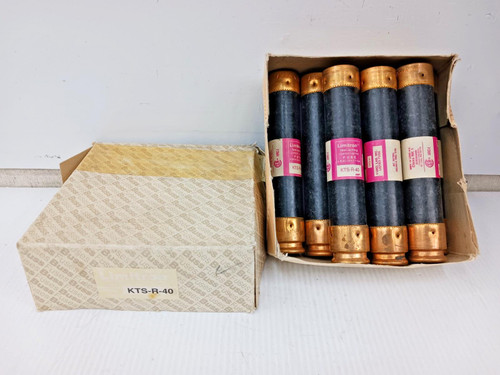 Lot of 8) Bussmann Limitron 40 Amp Fast-Acting Class RK1 Fuse 600V KTS-R-40