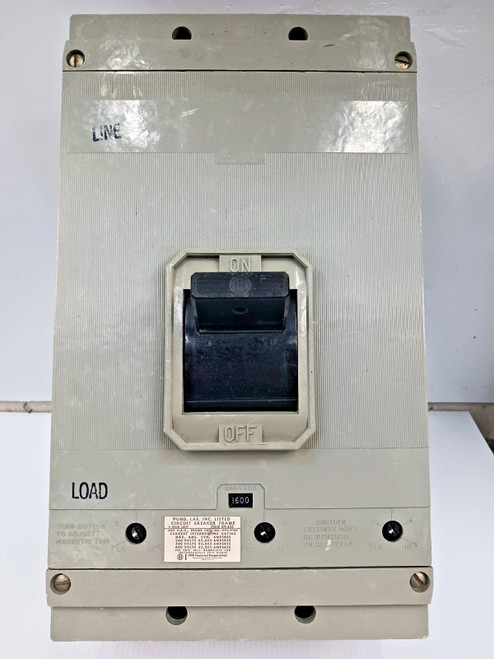 ITE 1600 Amp Circuit Breaker 3 Pole 600 VAC 50kA HP3-F160 W/ 1600 Amp Trip