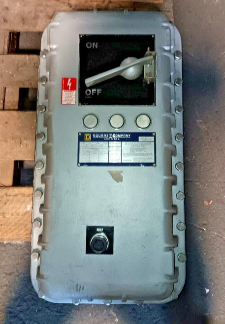 NEW Square D Size 0 Combination Starter Explosion Proof 8739SBT43 NEW Square D Size 0 Combination Starter Explosion Proof 8739SBT43