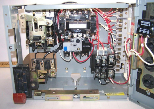 GE 8000 Series Size 1 Fusible MCC Bucket With Adjustable Overload  CR306C0**ACET