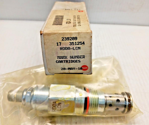 New Sun Hydraulics RDDA-LCN Mark Number Cartridges