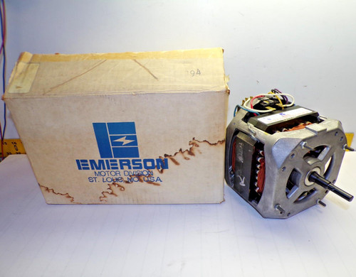 New Emerson 1/2 HP Auto Washer Replacement Motor 115V 1725/1140 RPM  LW7271