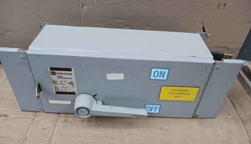 Cutler Hammer 200 Amp Fusible Panelboard Switch 3P 600 Vac FDPWS364R Cutler Hammer 200 Amp Fusible Panelboard Switch 3P 600 Vac FDPWS364R