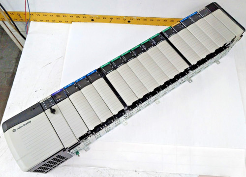 Allen-Bradley 17 Slot Chassis With Power Supply, Processor & I/O Modules