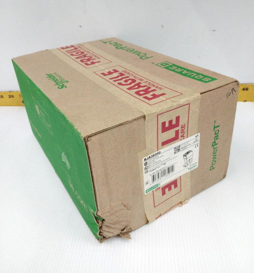 New Square D 90 Amp I-Line Circuit Breaker 600 VAC 3 Pole  BJA36090