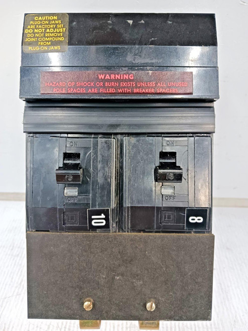 Square D 15-30 Amp I-Line Adapter 6 Branch Spaces HQO306 With (2) QO315