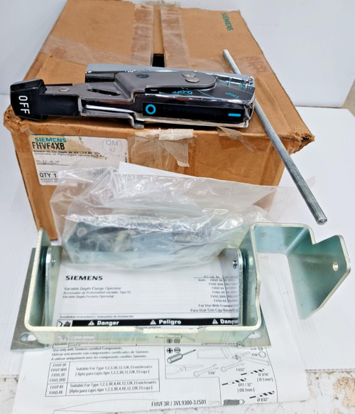 New Siemens FHVF4XB Circuit Breaker Operator Disconnect VL Vari Depth 4X Handle