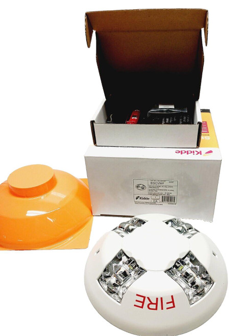 New Kidde White Ceiling Strobe Fire Marking 15-115CD Catalog # EGCVWF